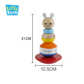 Customized Educational Toy Rainbow Stacker,Ring Rainbow Stacker Wooden Toys